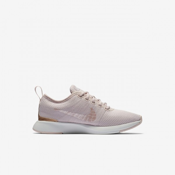 Nike Dualtone Racer Freizeitschuhe Mädchen Rosa Metallic Rot Bronze 826-90320
