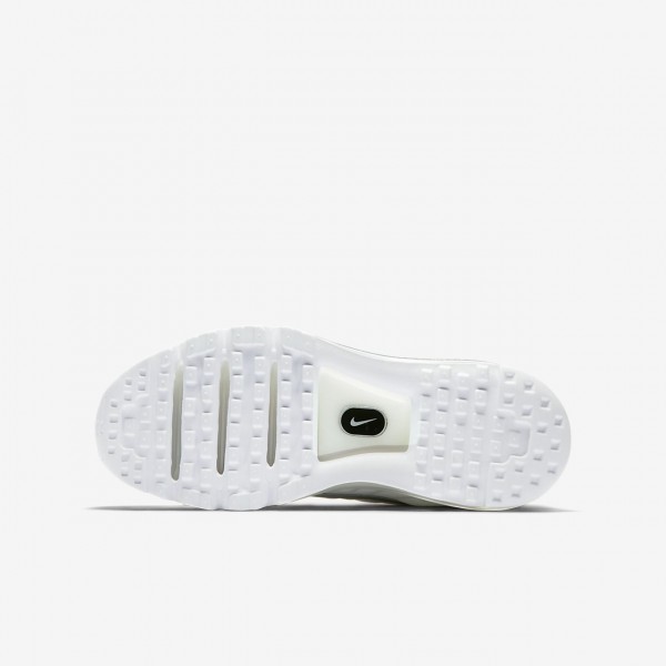 Nike Air Max 2017 Laufschuhe Mädchen Weiß Metallic Silber 484-12820