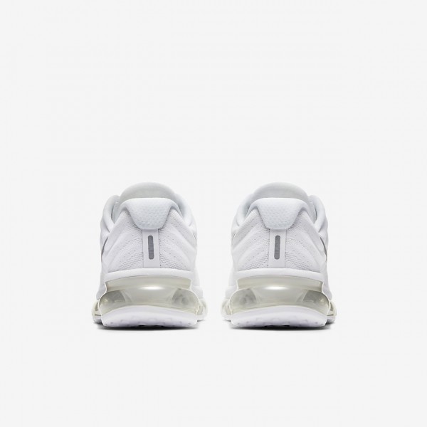 Nike Air Max 2017 Laufschuhe Mädchen Weiß Metallic Silber 484-12820