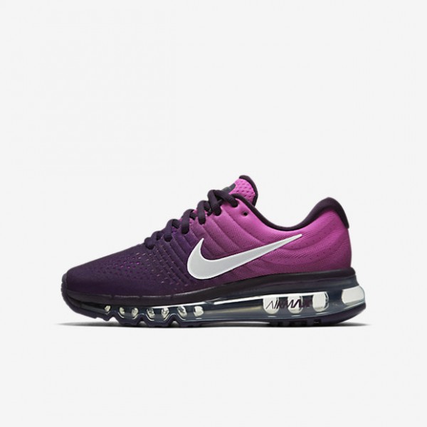 Nike Air Max 2017 Laufschuhe Mädchen Lila Pink We...