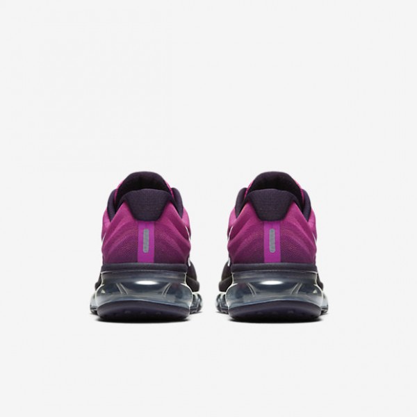 Nike Air Max 2017 Laufschuhe Mädchen Lila Pink Weiß Schwarz 115-85001