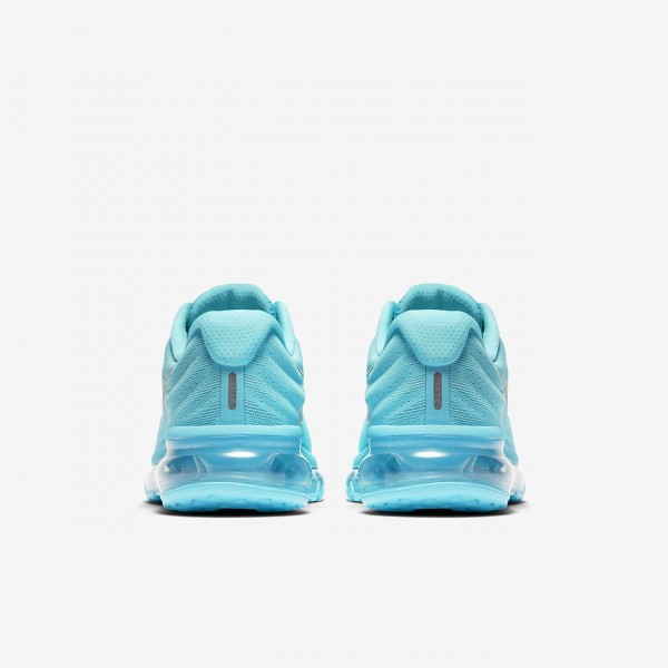 Nike Air Max 2017 Laufschuhe Mädchen Blau Metallic Silber 525-98195