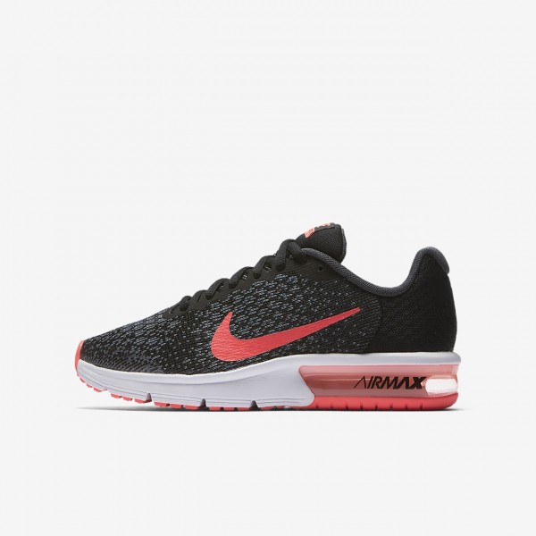 Nike Air Max Sequent 2 Laufschuhe Mädchen Schwarz...