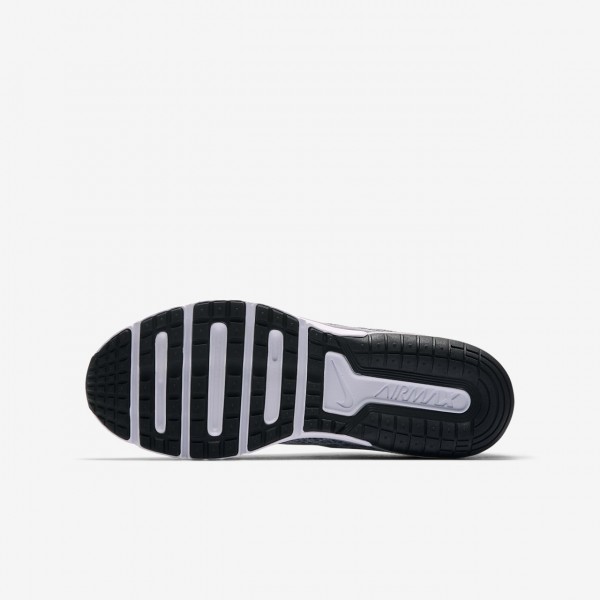 Nike Air Max Sequent 2 Laufschuhe Mädchen Platin Grau Schwarz 655-86572