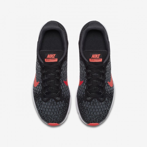Nike Air Max Sequent 2 Laufschuhe Mädchen Schwarz Grau Pink 594-99009