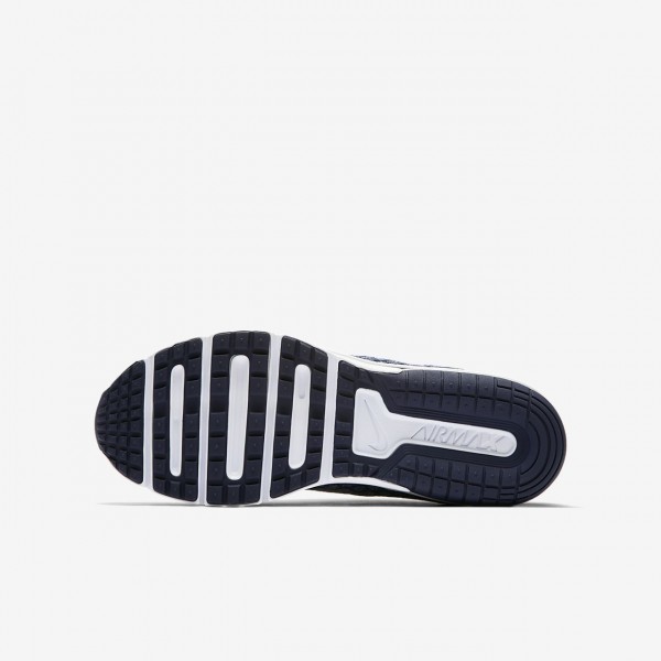 Nike Air Max Sequent 2 Laufschuhe Mädchen Blau Dunkelobsidian Navy Dunkelgrau 401-71667