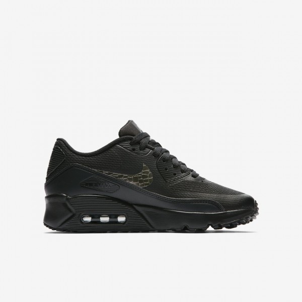 Nike Air Max 90 Ultra 2.0 Freizeitschuhe Mädchen Schwarz Weiß 375-29468