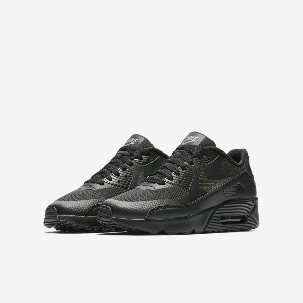 Nike Air Max 90 Ultra 2.0 Freizeitschuhe Mädchen Schwarz Weiß 375-29468