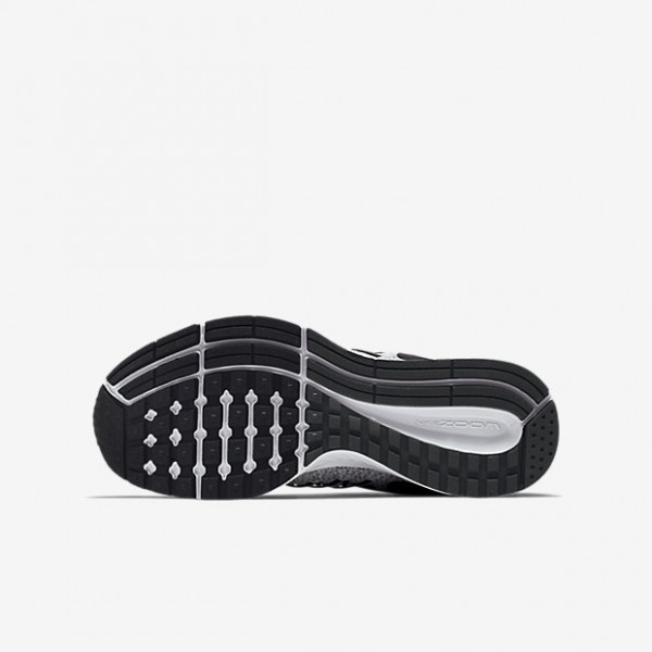 Nike Air Zoom Pegasus 32 Laufschuhe Mädchen Platin Dunkelgrau Schwarz 584-62399