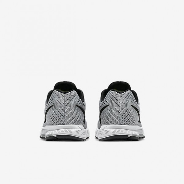Nike Air Zoom Pegasus 32 Laufschuhe Mädchen Platin Dunkelgrau Schwarz 584-62399