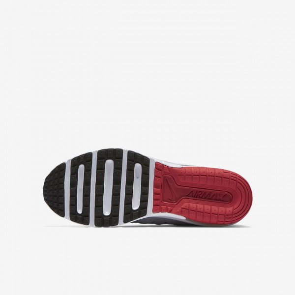 Nike Air Max Sequent 3 Laufschuhe Mädchen Grau Schwarz Platin 301-88381