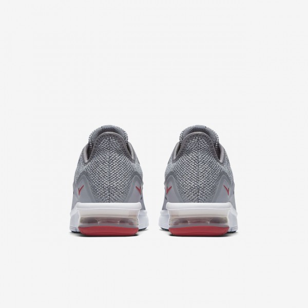 Nike Air Max Sequent 3 Laufschuhe Mädchen Grau Schwarz Platin 301-88381