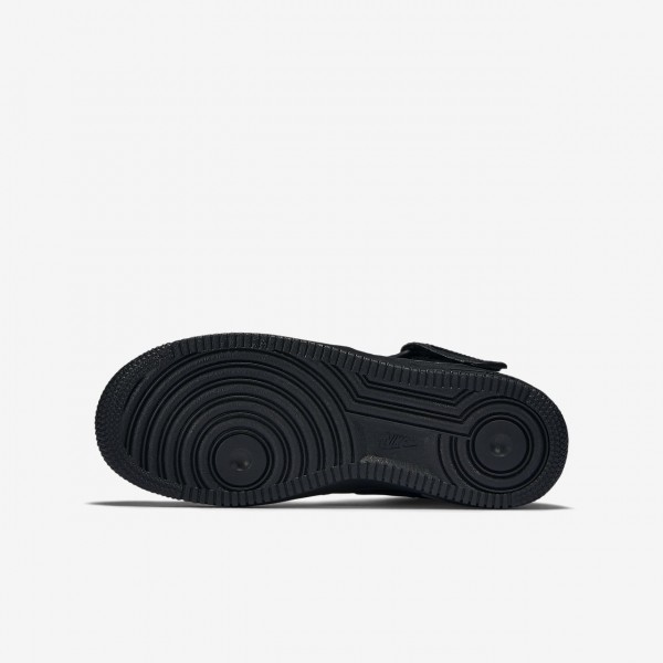 Nike Air Force 1 Mid 06 Freizeitschuhe Mädchen Schwarz 345-54680