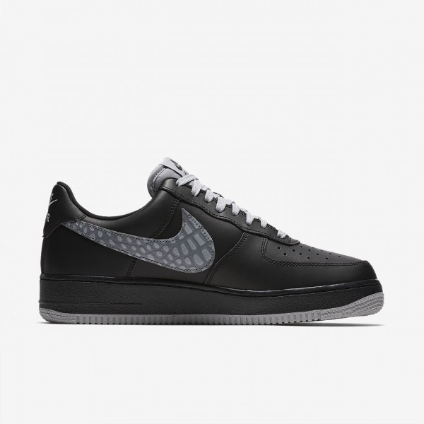 Nike Air Force 1 low 07 Lv8 Freizeitschuhe Herren Schwarz Hellbraun Weiß 377-77861