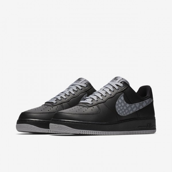 Nike Air Force 1 low 07 Lv8 Freizeitschuhe Herren Schwarz Hellbraun Weiß 377-77861