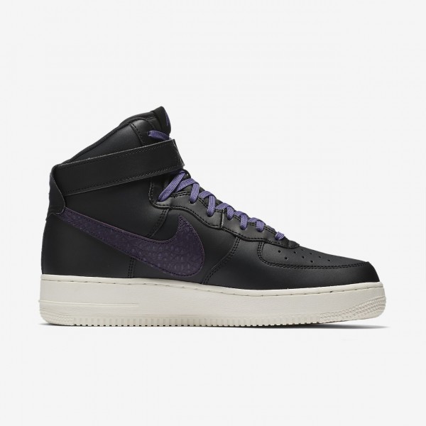 Nike Air Force 1 high 07 Lv8 Freizeitschuhe Herren Schwarz Weiß Lila 226-75511