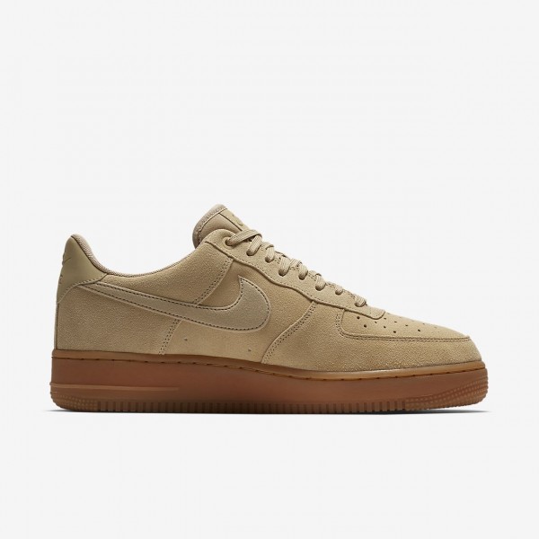 Nike Air Force 1 07 Lv8 Suede Freizeitschuhe Herren Beige Braun 433-63481