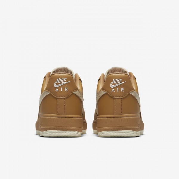 Nike Air Force 1 low 07 Lv8 Freizeitschuhe Herren Gold Beige 777-69104