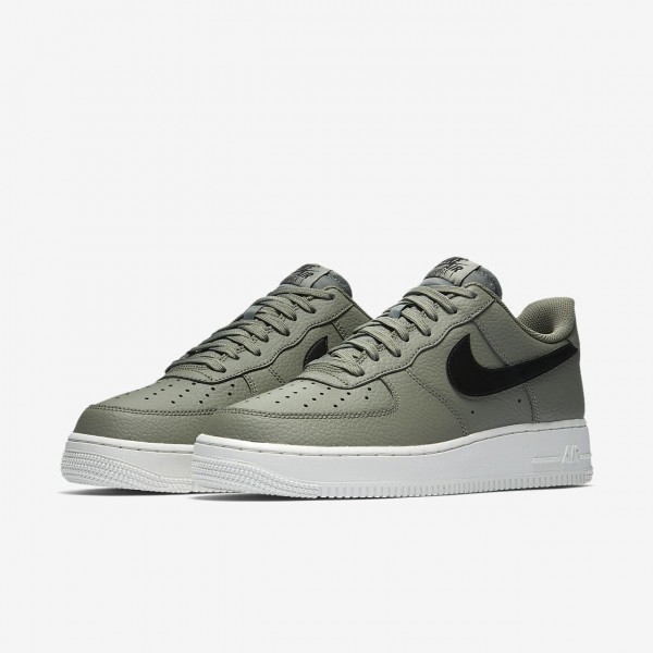 Nike Air Force 1 07 Freizeitschuhe Herren Dunkelolive Weiß Schwarz 740-29174