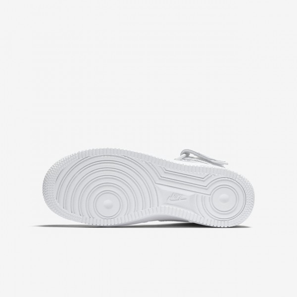 Nike Air Force 1 Mid 06 Freizeitschuhe Jungen Weiß 818-66567