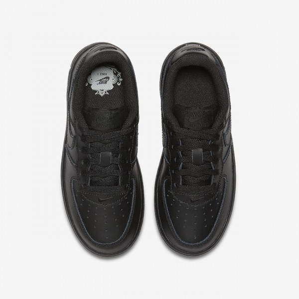 Nike Air Force 1 Freizeitschuhe Jungen Schwarz 540-60277