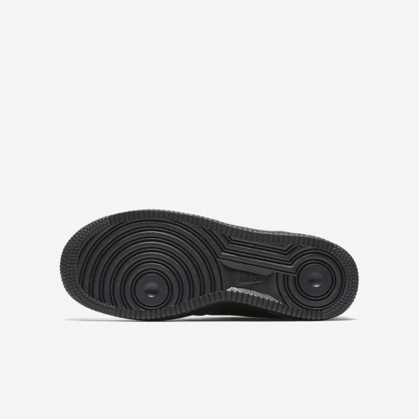 Nike Air Force 1 Lv8 Freizeitschuhe Mädchen Schwarz Grau 357-82511