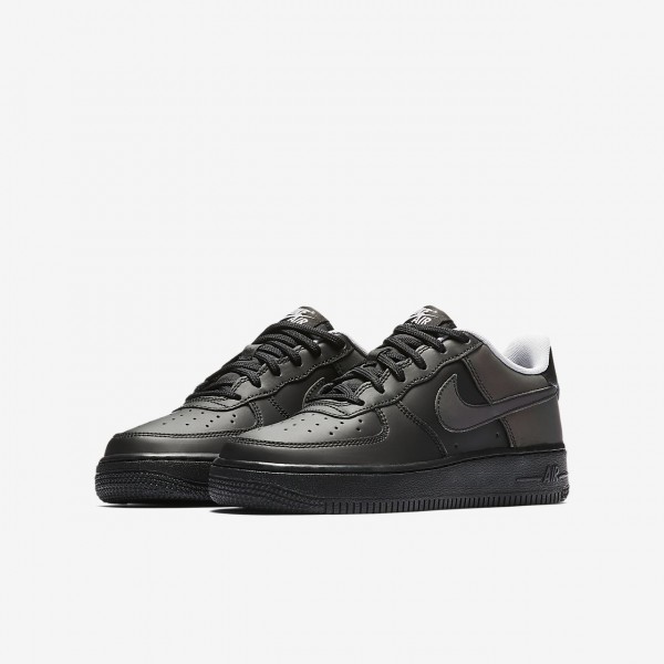Nike Air Force 1 Lv8 Freizeitschuhe Mädchen Schwarz Grau 357-82511