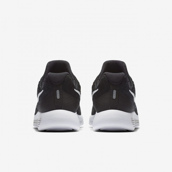 Nike Lunarepic low Flyknit 2 Laufschuhe Mädchen Schwarz Weiß 599-77153