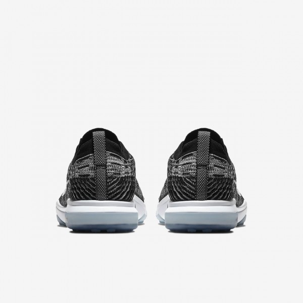Nike Air Zoom Fearless Flyknit Lux Trainingsschuhe Damen Schwarz Grau Weiß 567-74285