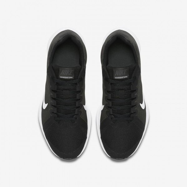 Nike Downshifter 8 Laufschuhe Jungen Schwarz Dunkelgrau Weiß 108-92136