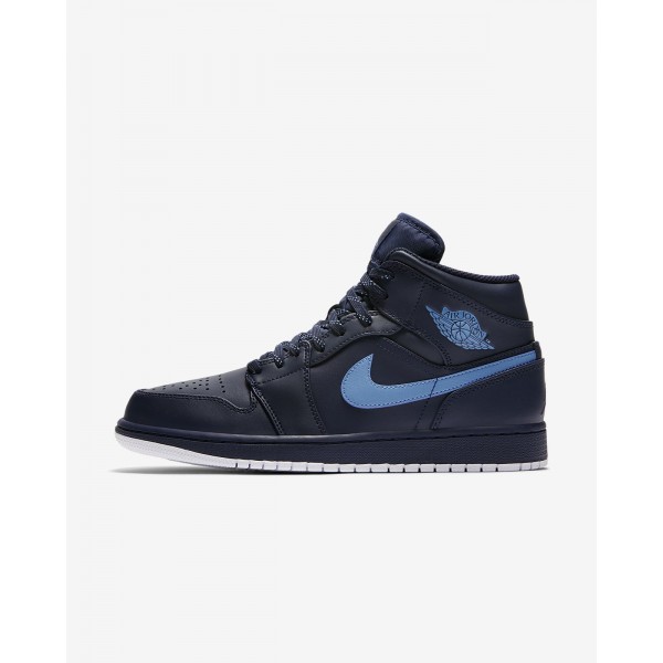 Nike Air Jordan 1 Mid Freizeitschuhe Herren Obsidi...