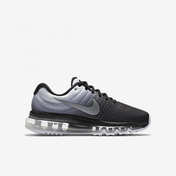 Nike Air Max 2017 Laufschuhe Mädchen Schwarz Weiß 891-10086