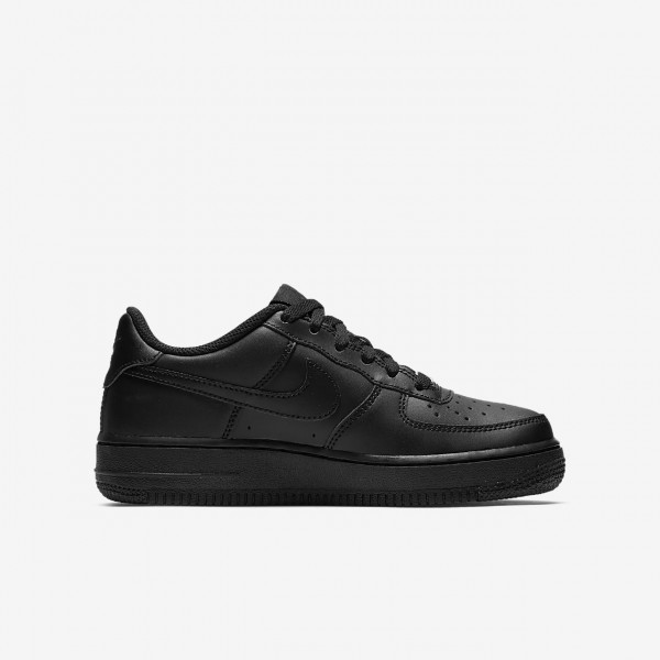 Nike Air Force 1 Freizeitschuhe Jungen Schwarz 364-22827